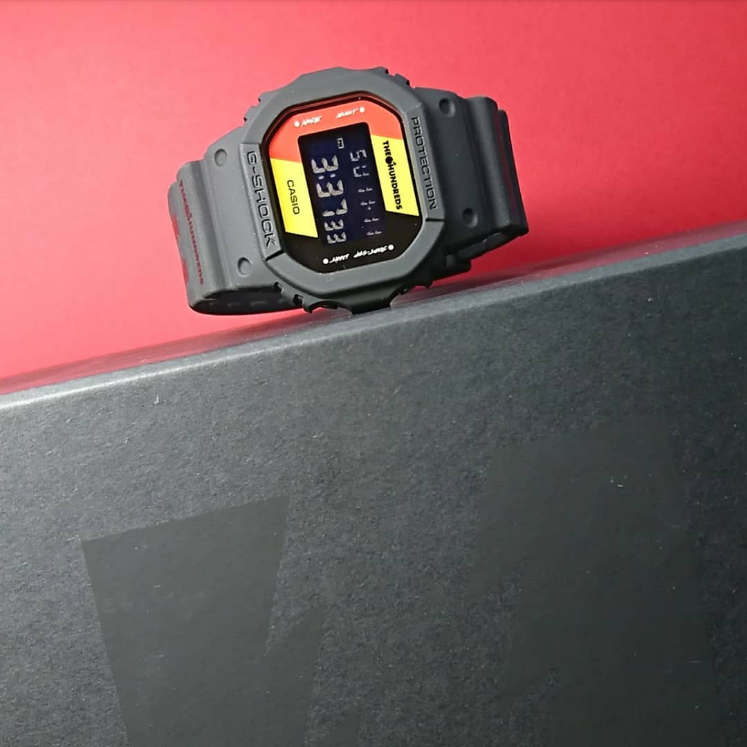 G-SHOCK】G-SHOCK×THE HUNDRED's♪ | G-STYLE｜鹿児島の時計とギフトの専門店、電池交換・修理もどうぞ！